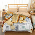 GS-XHY P291 new fashion Thick Warm 3pcs luxury european bedding set